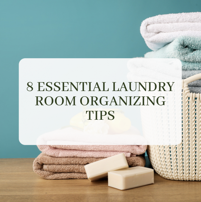 8 Essential Laundry Room Organizing Tips