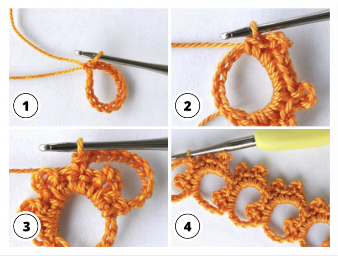 Crochet Tutorial: How to Make Circle Chain Stitch