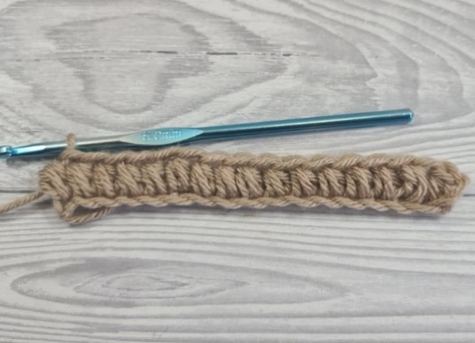 Herringbone Puff Stitch Crochet Tutorial