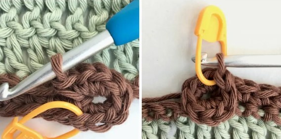 How to Crochet a Sunflower Stitch Photo Tutorial