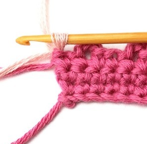 Picot and Large V Crochet Stitch Photo Tutorial
