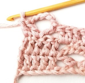 The Diagonal Diamond and Square Crochet Stitch Photo Tutorial