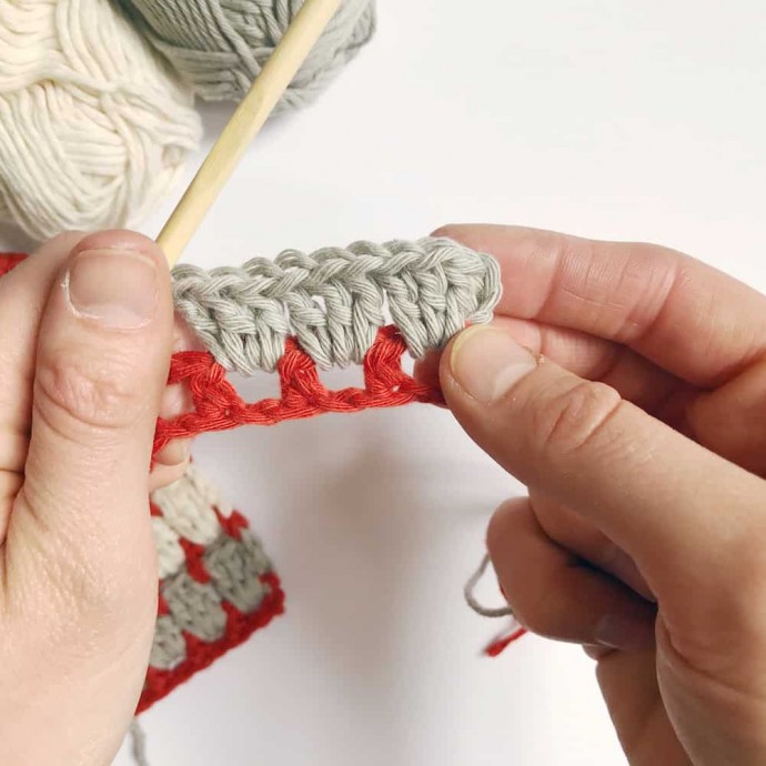 Granny Block Crochet Stitch Photo Tutorial