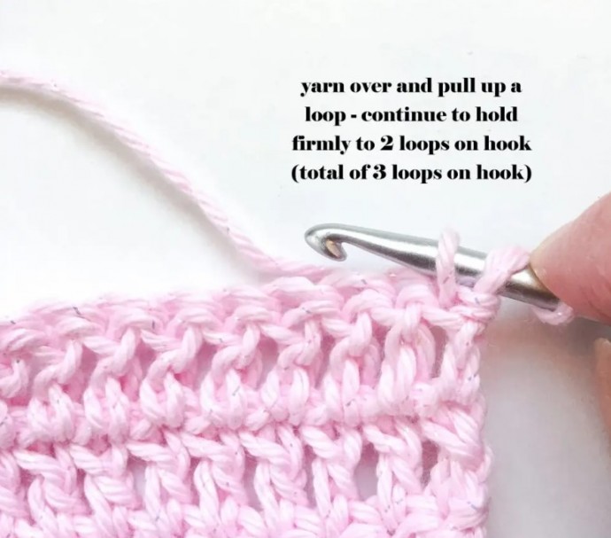 Chainless Starting Double Crochet Tutorial