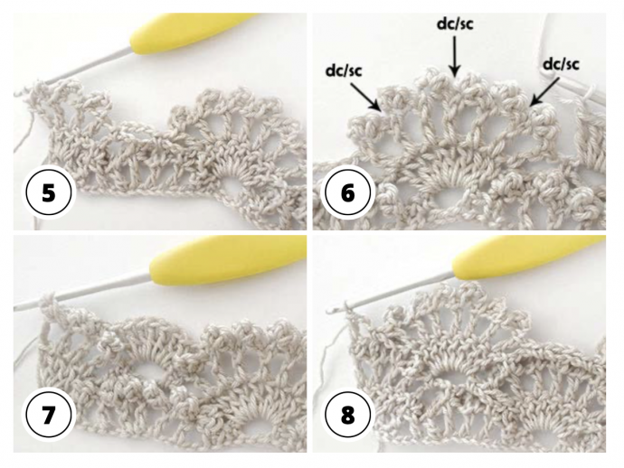 Crochet Tutorial: Fancy Shell Stitch