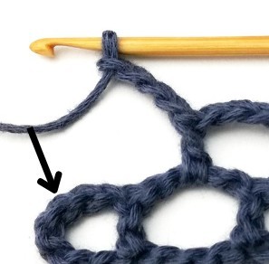Double Crochet Net Stitch Photo Tutorial