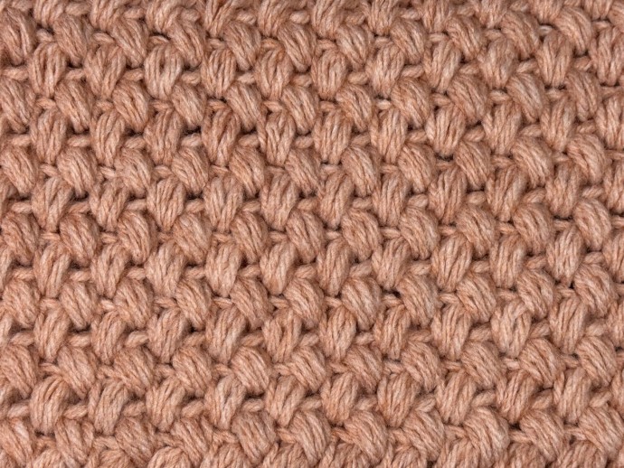 How to Crochet the Bean Stitch Photo Tutorial