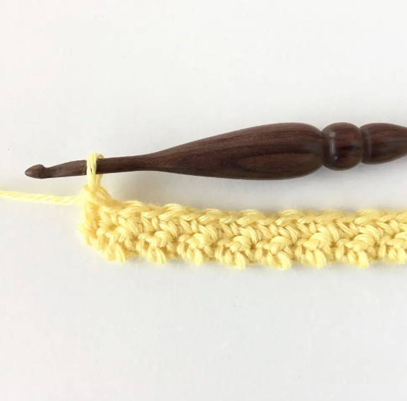 Lemon Peel Crochet Stitch Photo Tutorial