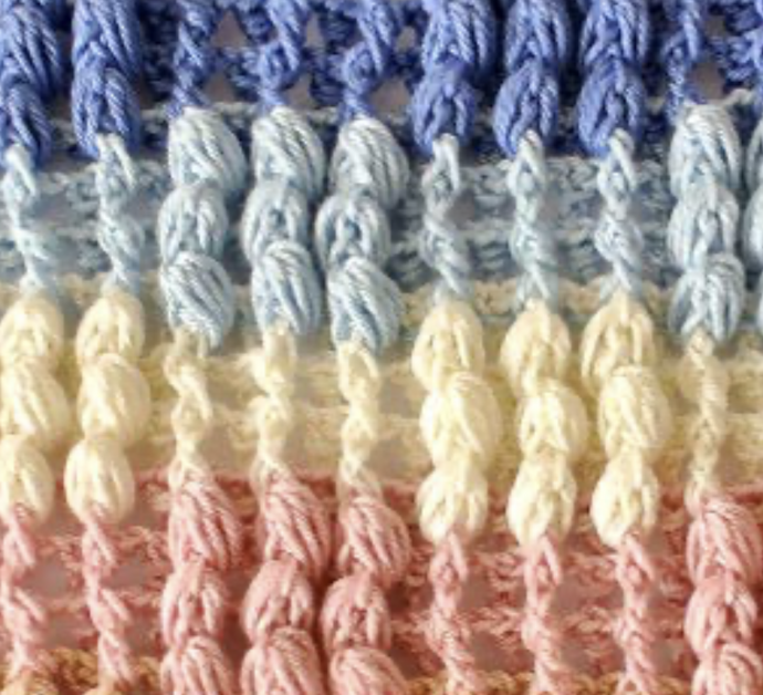 Crochet Textured Puff Stitch