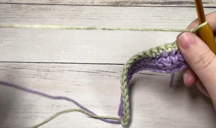 How to Crochet the Candy Stripes Stitch Photo Tutorial