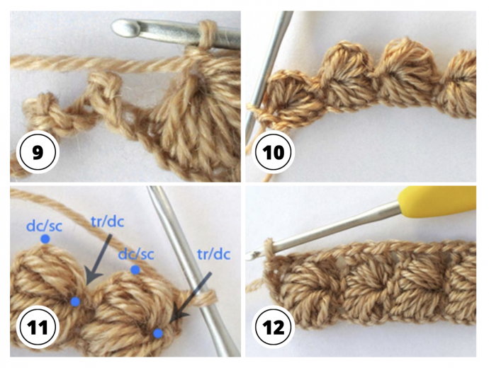 Crochet Airy Puff Stitch