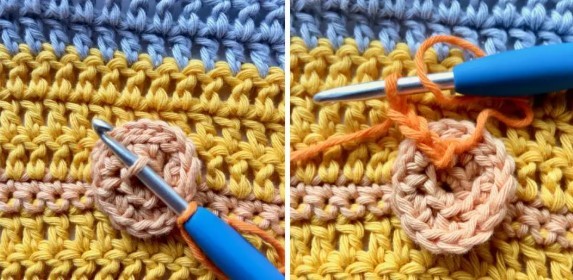 Flower Mum Crochet Stitch Photo Tutorial