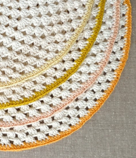 Granny Circle Placemats