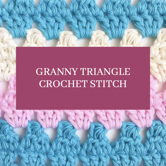 Granny Triangle Crochet Stitch