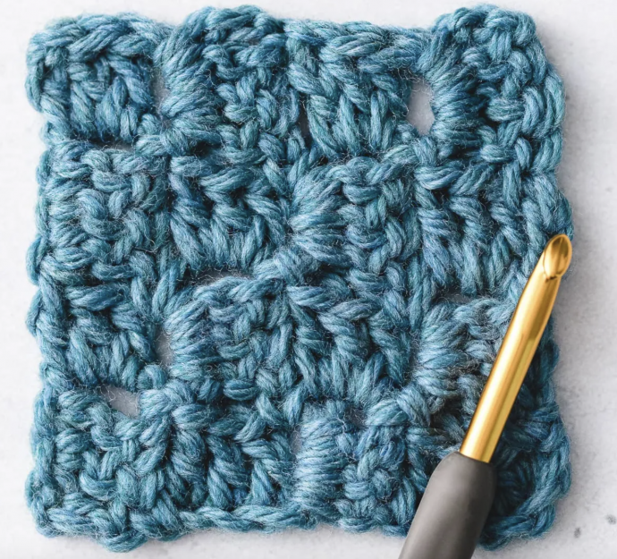 How to Crochet: Corner to Corner Diagonal Box Stitch