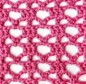How to Crochet the Lacy Square and Eyelet Stitch Photo Tutorial