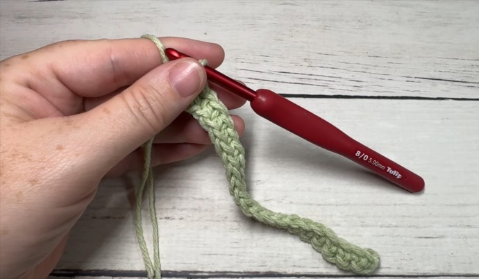 How to Crochet the Spiked Weave Stitch Photo Tutorial