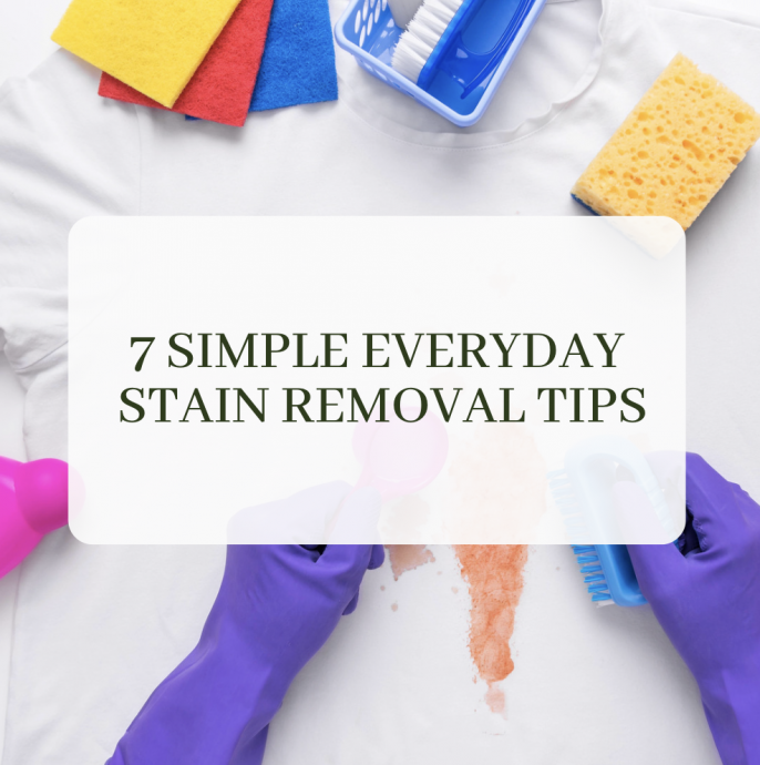 7 Stain Removal Tips