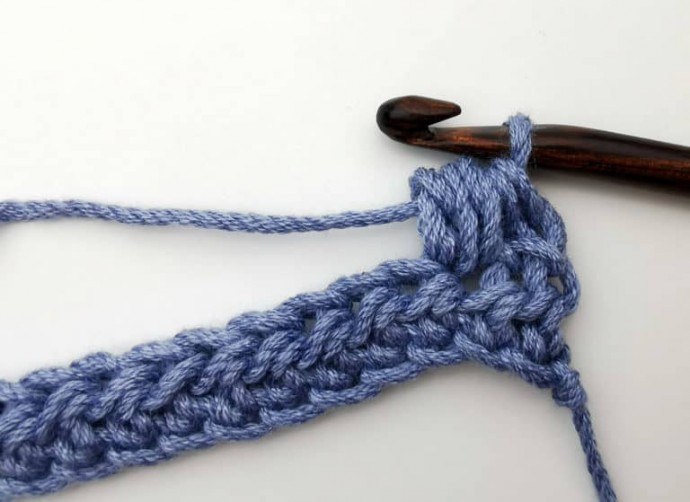 Puffs and Slip Stitches Crochet Stitch Photo Tutorial