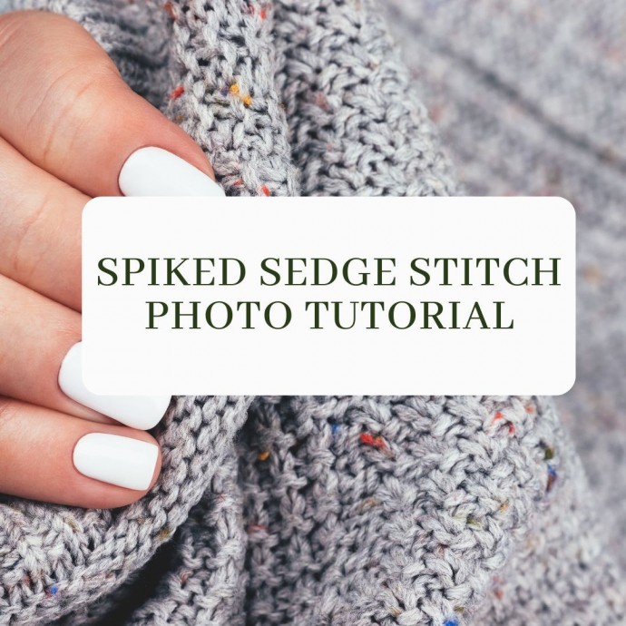Spiked Sedge Stitch Photo Tutorial