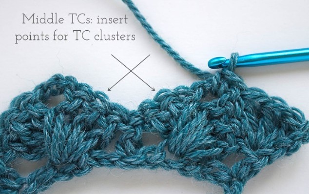 Woven Shell Crochet Stitch Photo Tutorial