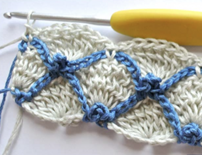 Colorful Chell Stitch Crochet Tutorial