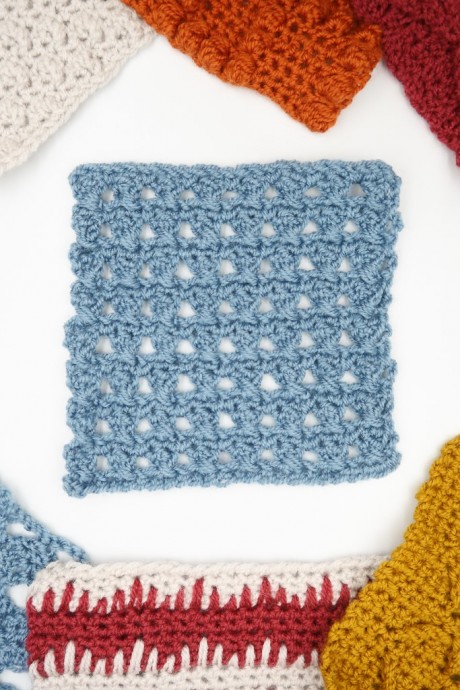 Criss Cross Crochet Stitch