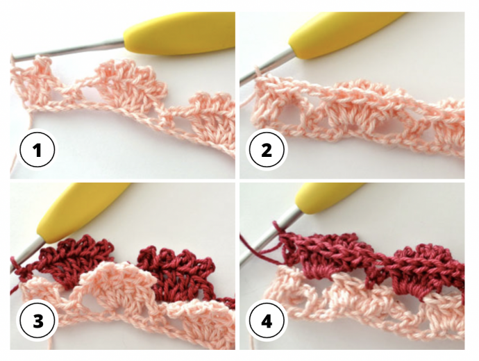 Crochet: Double Picot Stitch