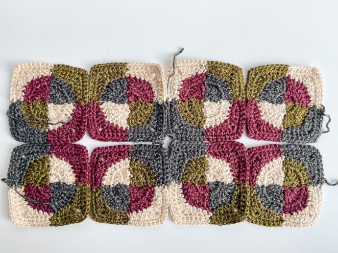 Crochet Patchwork Revelry Scarf Pattern