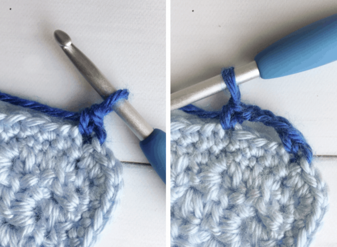 Curling Waves Crochet Border tutorial