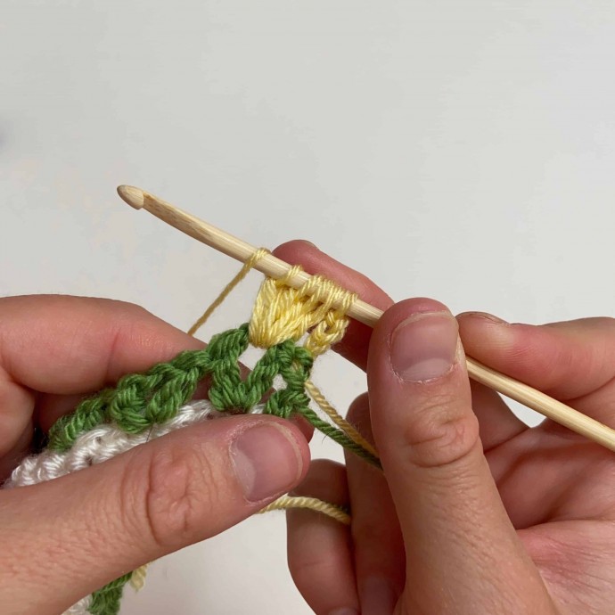 Field of Flowers Crochet Stitch Photo Tutorial