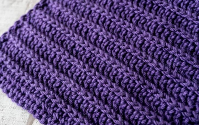 Half Double Crochet in Third Loop Only