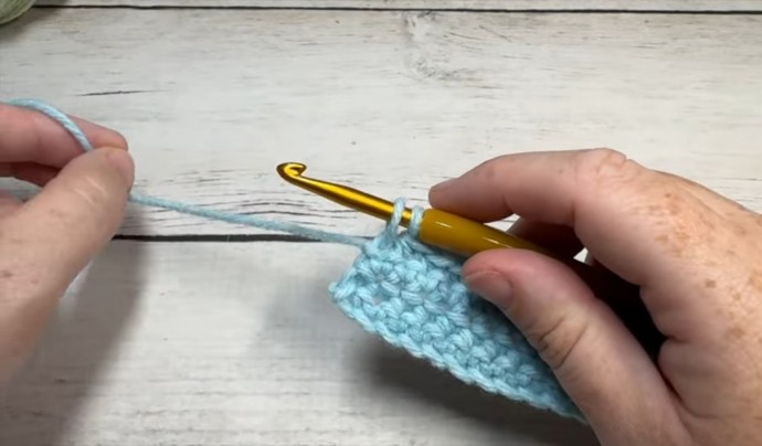 How to Crochet the Cluster and Ridge Stitch Photo Tutorial