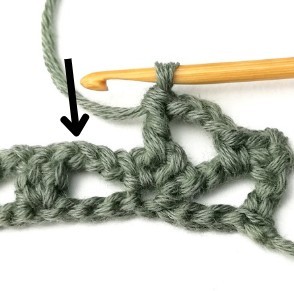 Lacy Spider Column Crochet Stitch Photo Tutorial