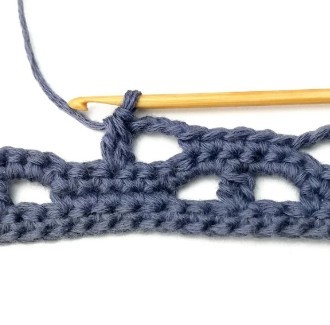 Eye Crochet Stitch Photo Tutorial