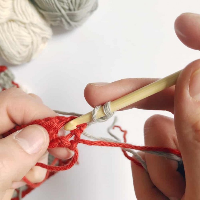 Granny Block Crochet Stitch Photo Tutorial