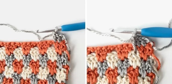 Granny Spike Crochet Stitch Photo Tutorial