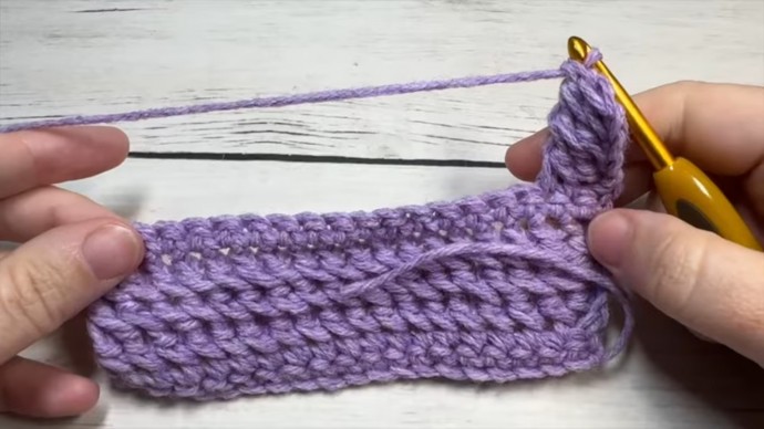 How to Crochet the River Stitch Photo Tutorial