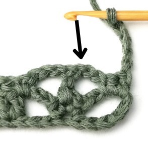 Lacy Spider Column Crochet Stitch Photo Tutorial