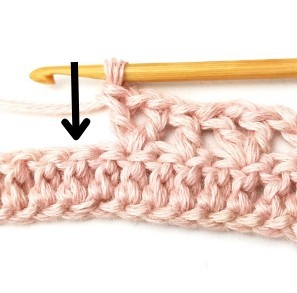 How to Crochet the Striped Boxed V Stitch Photo Tutorial