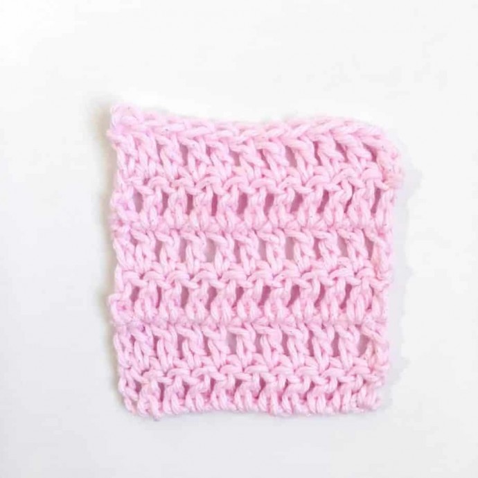 Chainless Starting Double Crochet Photo Tutorial