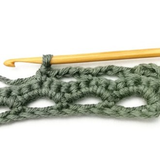 Eyelet Crochet Stitch Photo Tutorial