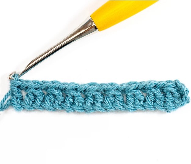 How to Crochet the Paired Double Crochet Stitch Photo Tutorial