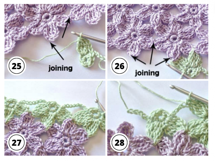 Crochet Flower Stitch