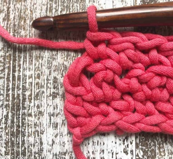 How to Crochet the Lemon Peel Stitch Photo Tutorial