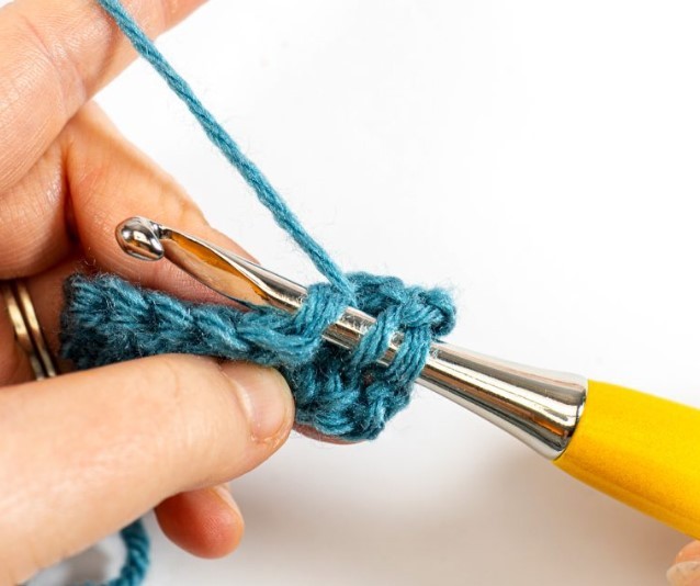 How to Do a Double Crochet Decrease Photo Tutorial