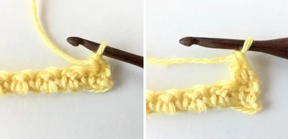 Lemon Peel Crochet Stitch Photo Tutorial