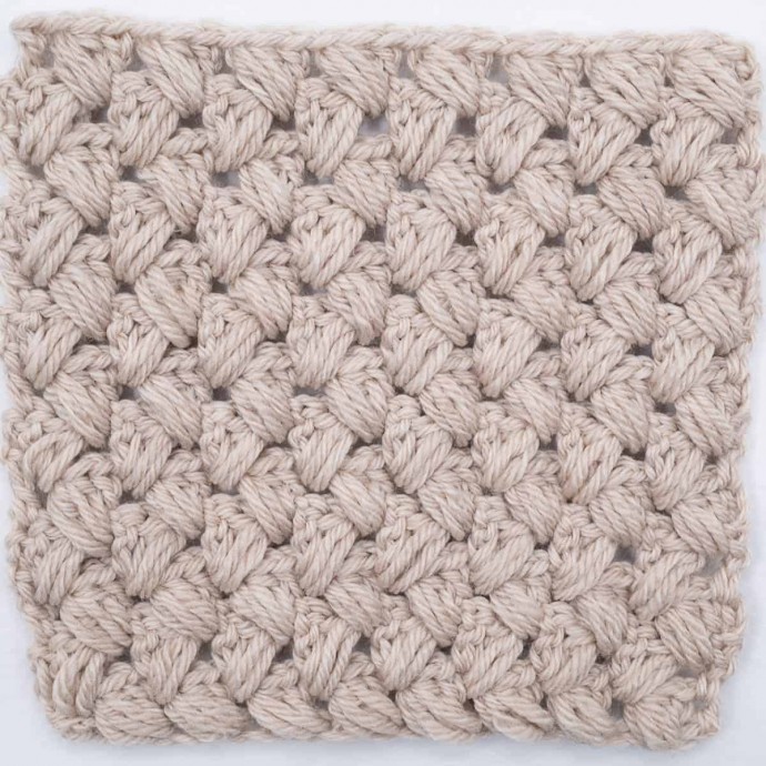 Zig Zag Puff Crochet Stitch Photo Tutorial