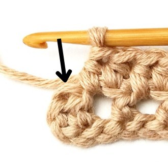 Striped Half Double Crochet Mesh Stitch Photo Tutorial