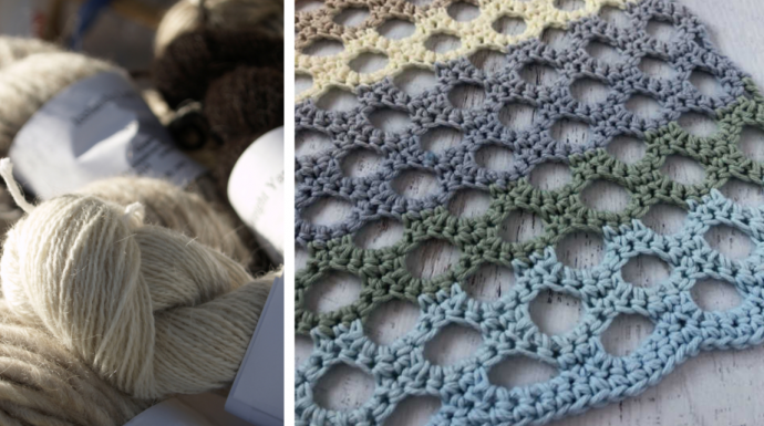 Crochet Basics: Trellis Honeycomb Stitch